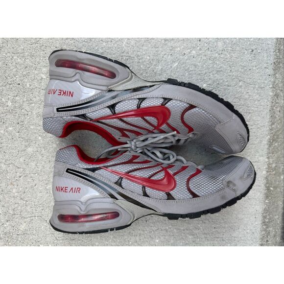 Nike Air Match Torch 4 Running Shoes Silver Red Athletic Sneakers Mens Size 11.5 main image 7